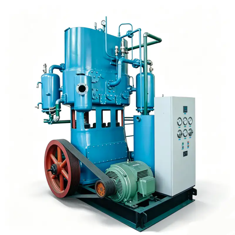 High-pressure oxygen cylinder filling compressor 150 bar 165 bar oil-free ZW series