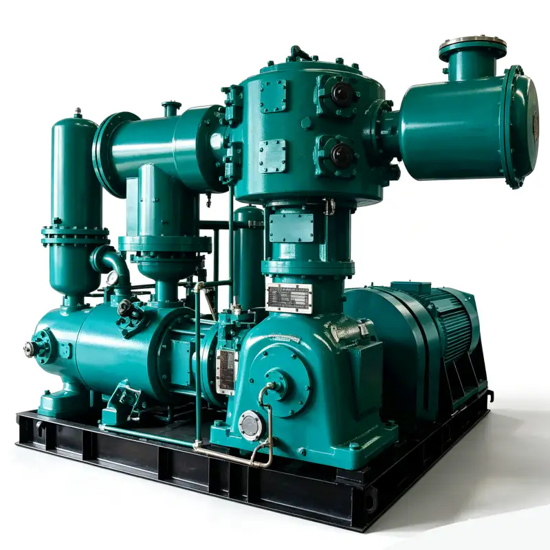 Medium-pressure oxygen booster compressor 10-25 bar laser cutting glass combustion